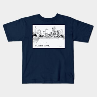 North York - Ontario Kids T-Shirt